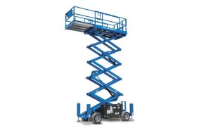 Дизелова ножична вишка 14м под наем Genie GS 4069RT