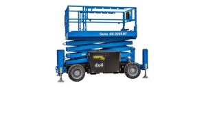 Дизелова ножична вишка 12м под наем GENIE GS 3369 RT